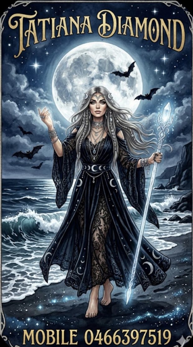 Tatiana Diamond, tarot reader